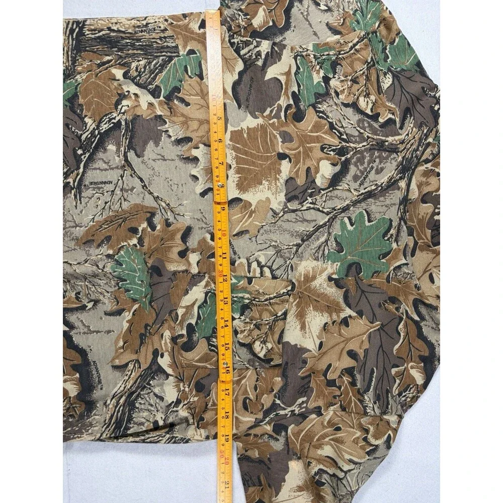 Sasquatch Vintage Camo Advantage Long Sleeve Turtleneck Men's Medium Brown